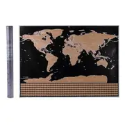 Scratch Off Map Interactive Vacation Poster World Travel Maps SMALL SIZE