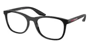 Prada Linea Rossa PS05PV 1AB1O1 Men's Glasses Black Size 55 - Private Health Rebate - Blue Light Block Available