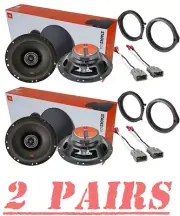 4 JBL Stage2 240W 2-way 6.5" Front & Rear Car Speakers For 2006-21 Honda Civic (for: Honda)