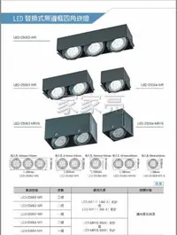 在飛比找Yahoo!奇摩拍賣優惠-家家亮～舞光 無邊框 盒燈 空台 LED-25063-WR 