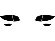 Rvinyl Tail Light Tint Covers Compatible with Porsche Cayenne 2011-2014