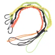 Safety Bungee Tether Tool Lanyard With Carabiner Hook Climbing Anti-Falling