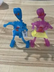 Vintage Max and Molly Noggin Bops Z Wind-up Toys