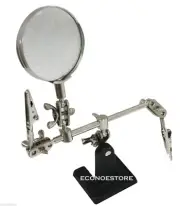 2x Optical Helping Hand Soldering Stand Magnifier Magnifying Jig Hands Free