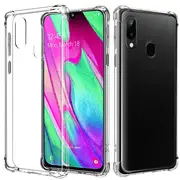 For Samsung Galaxy A20/A30 Case Shockproof Tough Air Cushion Gel Clear Transparent Heavy Duty Case Cover