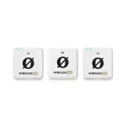Rode Compact wireless microphone system with two transmitters White