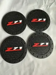 2 Sets Of 2 Car Cup Holder Coaster Z71 Interior Accessories Silicone Anti Slip