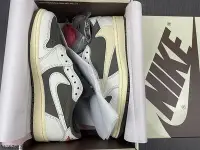 在飛比找Yahoo!奇摩拍賣優惠-Nike Air Jordan 1 Low 白棕 低筒經典時