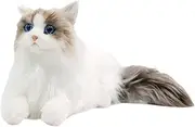 Yunhgft Plush Ragdoll Cat Doll, Ideal Present for Children and Cat Lovers, Cat