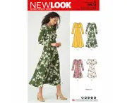 New Look Sewing Pattern 6574 Misses' Dresses