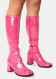 [Pleaser] Groove Squad Patent Gogo Boots