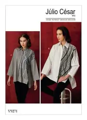 Vogue Misses Shirts by Julio Cesar - V9271 Size Y (Xsm-Sml-Med)