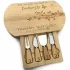 Personalized Cheese Board Chopping Board Wooden Serving Platter Christmas Gifts