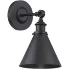 Savoy House Lighting 9-0901-1-89 Glenn Swing Arm or Wall Lamp Matte Black