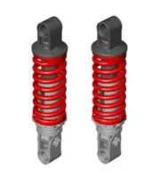x2 Lego compatible Shock Absorbers EXTRA HARD spring (technic,truck,suspention)