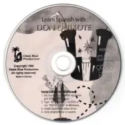 Learn Spanish with Don Quixote CD-ROM for Win/Mac/OS2 - NEW CD in SLEEVE