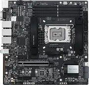 ASUS Pro WS W680M-ACE SE Intel LGA 1700 mATX BMC AST2600 Workstation Motherboard,PCIe 5.0x16,DDR5,ECC Memory,2xIntel 2.5 Gb LAN,2xPCIe 4.0 M.2,USB 3.2 Gen 2x2 Front Panel,SlimSAS,Thunderbolt 4, ACCE