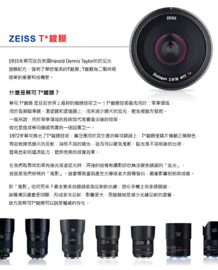 蔡司 ZEISS Touit 2.8/12 鏡頭 公司貨 For E-mount