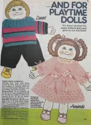 Cabbage Patch Kids Knitting Patterns Dolls Clothes PRINTED COPY