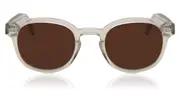 Men's Sunglasses - Oval Plastic Clear Full Rim - SmartBuy Collection