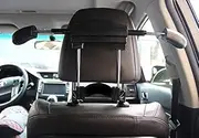MACHSWON Car Headrest Retractable Hanger Car Seat Coat Jacket Suit Hanger Hook Stainless Steel
