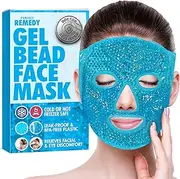 Perfect Remedy Cold Face Eye Masks Ice Pack Reduce Face Puff, Dark Circles, Reusable Cold Hot Gel Face Eye Mask