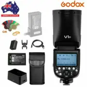 Godox V1-N 2.4G TTL HSS Round Head Speedlite Flash with Battery For Nikon