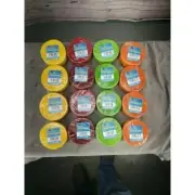 Coceca 16 Rolls Crepe Paper Streamers in 4 Colors
