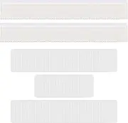 [Colaxi] 100Pcs Keychain Display Cards with Self Sealing Bags 3Inx4.7in Rings Gift Pouches Display Keyring Cards Clear Pocket Necklace Chain Holder