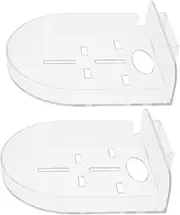QUMIIRITY 2pcs Wall Mount Camera Bracket Adhesive Mount for Floating Shelf Mini Wall Shelf for Home Office