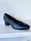 Clarks Black Leather ‘Un Cosmo Step’ Ladies Shoes - EU41 E - NEW IN BOX