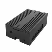 Silverstone SST-PI02B Raspberry Pi 4B Wall Mountable Aluminum Case