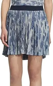 [adidas] Women's Camouflage Pull-on Pleated Skirt
