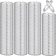 200 PCs Key rings, GoPlay AU Split Key Rings Bulk for Keychain and Crafts Car Keys Bulk Making Supplies Sturdy Small Set Diy Keys Kit Key Fob Hardware for Craft Jewelry Making Needs Key Rings (1 inch)