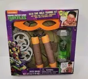 NICKELODEON TEENAGE MUTANT NINJA TURTLES BATH TIME NINJA TRAINING SET NEW