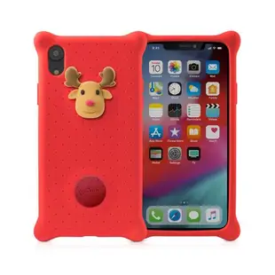 Bone / iPhone XR 手機殼 泡泡保護套 (6.1吋) - 派提鴨/麋鹿先生/喵喵貓/企鵝小丸