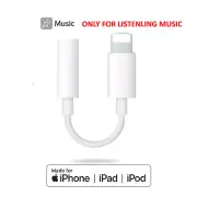 Lightning to 3.5mm Headphone Audio Jack Aux Stereo Cable Adapte for Apple iPhone