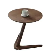 Solid Wood Round Side Table
