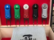 Divot Tool - Metal Switchblade Variety Colors - Classic Golf