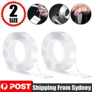 Double Sided Nano Tape Clear Adhesive Traceless Invisible Gel Anti-Slip AU Stock