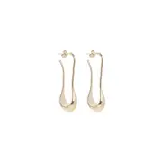 [Lemaire] Lemaire-Light Gold Short Drop Earrings-Donna OS OS