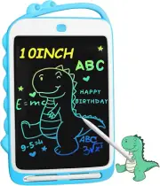 LCD Writing Tablet for Kids,10 Inch Dinosaur Doodle Board,Erasable Drawing Table