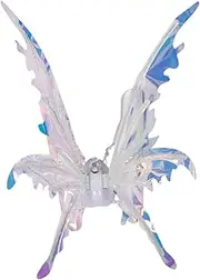 LALADEFIEE Butterfly Back Decoration Boys and Girls Party Supplies Battery Operated Cosplay Props Festive Christmas Decor