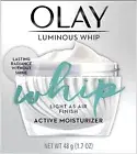 Olay Luminous Whip Facial Moisturizer - 1.7oz delivers lasting radiance without