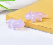 Cute Giant Salamander Natural Crystal Pink Opal Animal Stone