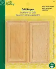 Dritz 3207 Wooden Quilt Clips Hangers (2-Count)