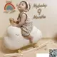 韓國INS兒童玩具木馬寶寶搖馬實木大人可坐搖椅嬰兒周歲生日禮物 雙十一全館距惠