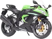 Metal Simulation Motorcycle 1:12 for Kawasaki ZX-6R Ninja Racing Alloy Motorcycle Model Adult Collectible Displays Display Souvenir