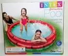 Intex Inflatable Kiddie Pool Watermelon Print 66in. By 15in. Brand New 154gl.