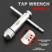 M5-M12 REVERSIBLE T BAR HANDLE RATCHET TAP WRENCH HOLDER FOR TAP AND DIE SET
